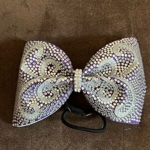 Full Glitter Cheer Bow